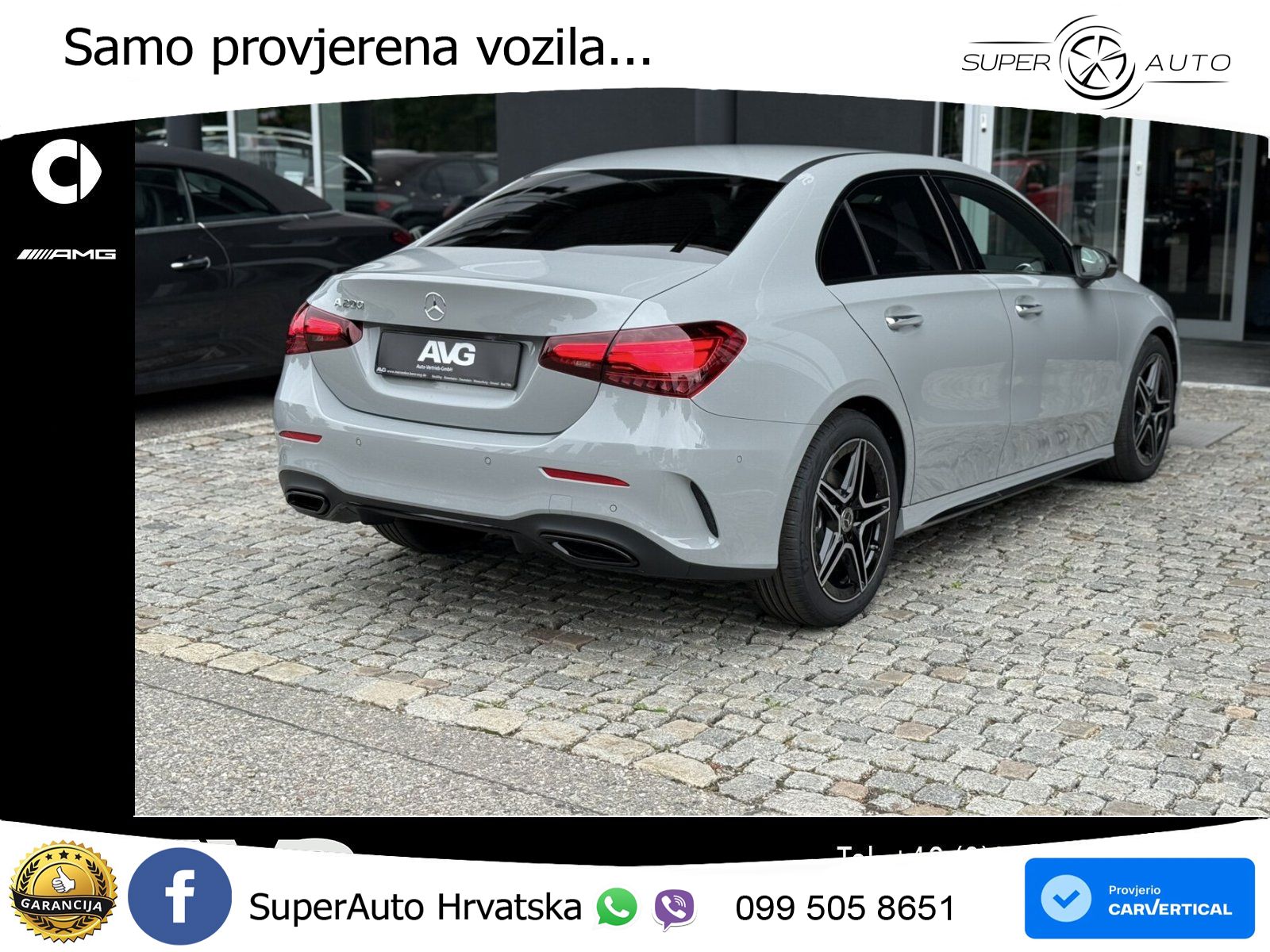 Mercedes-Benz A 200 7G-DCT AMG LED+GR SJED+ACC