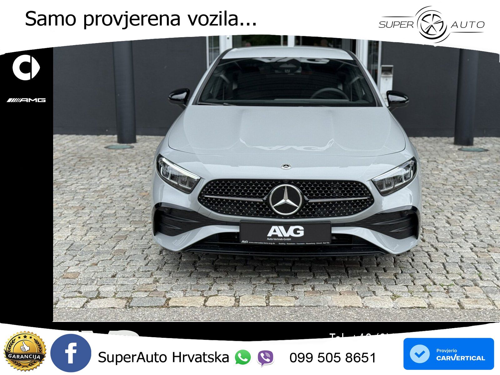 Mercedes-Benz A 200 7G-DCT AMG LED+GR SJED+ACC