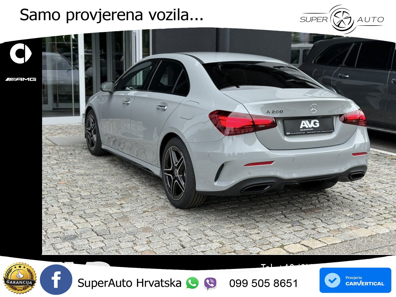 Mercedes-Benz A 200 7G-DCT AMG LED+GR SJED+ACC