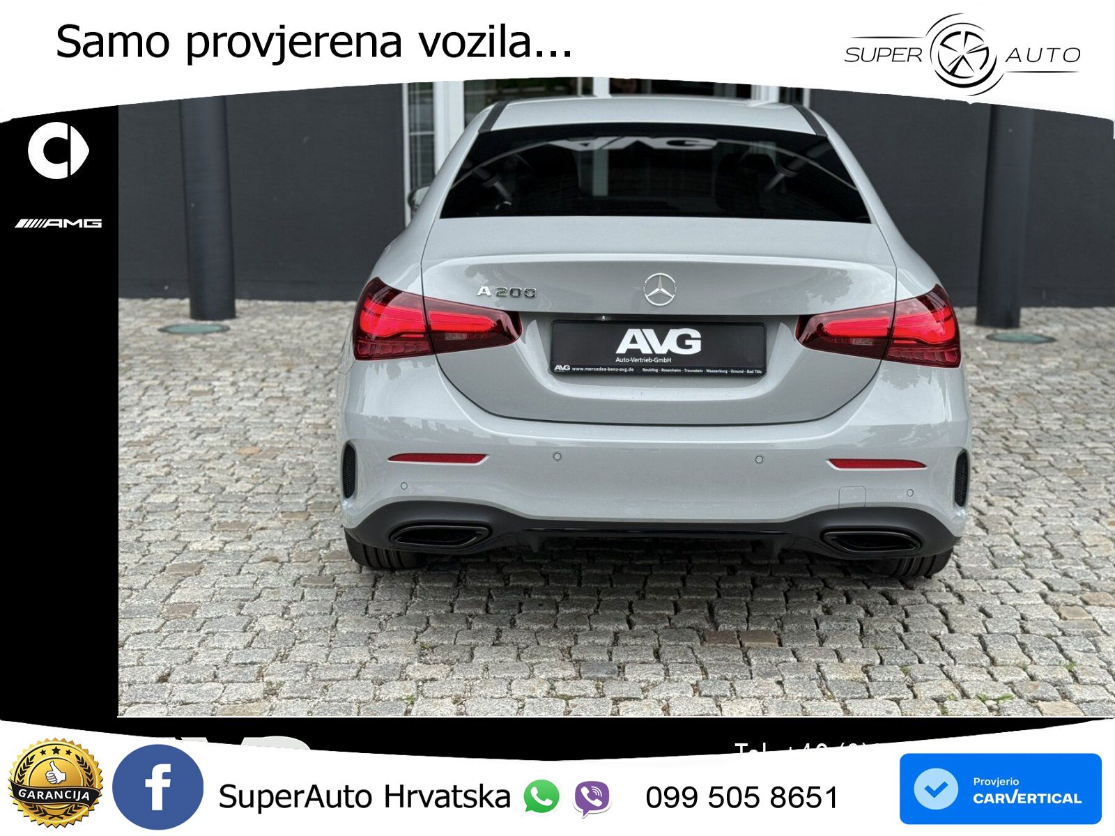 Mercedes-Benz A 200 7G-DCT AMG LED+GR SJED+ACC