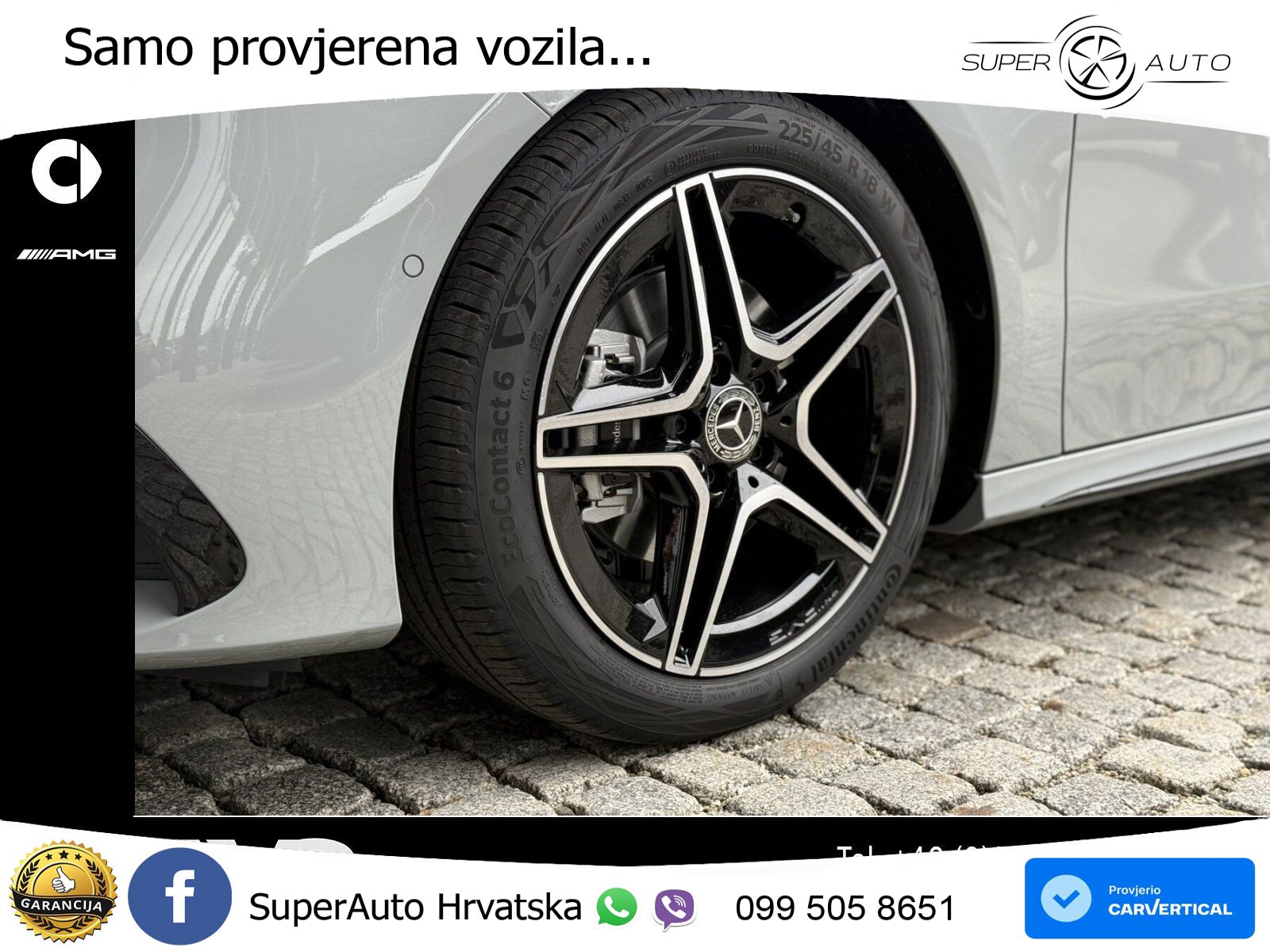 Mercedes-Benz A 200 7G-DCT AMG LED+GR SJED+ACC