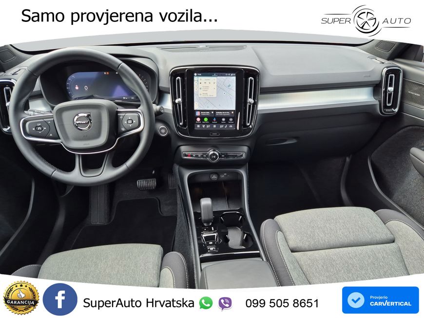 Volvo XC40 2.0 B3 163 KS Automatic LED+GR SJED+ACC