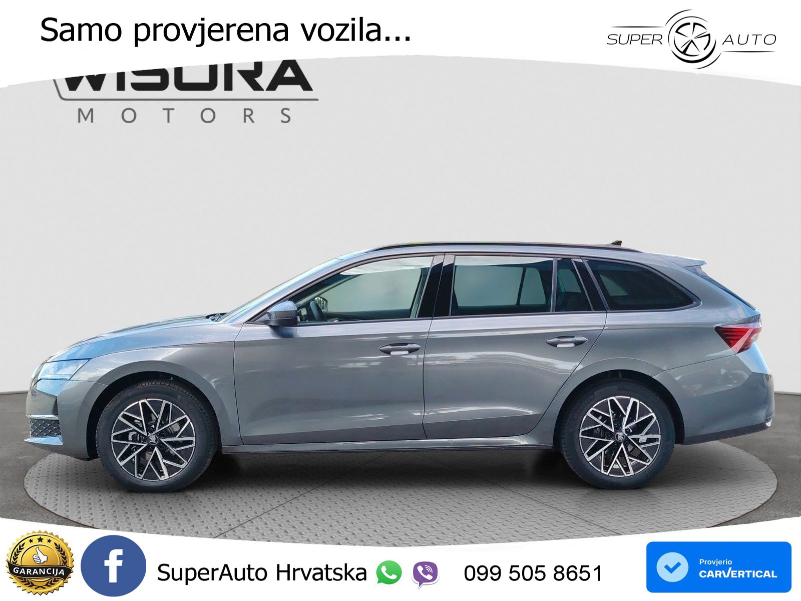 Škoda Octavia Combi 2.0 TDI (150 KS) DSG Selection LED+GR SJED+ACC