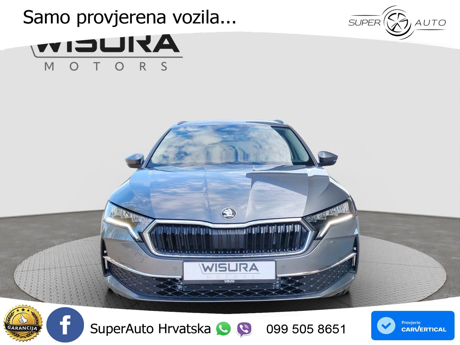 Škoda Octavia Combi 2.0 TDI (150 KS) DSG Selection LED+GR SJED+ACC