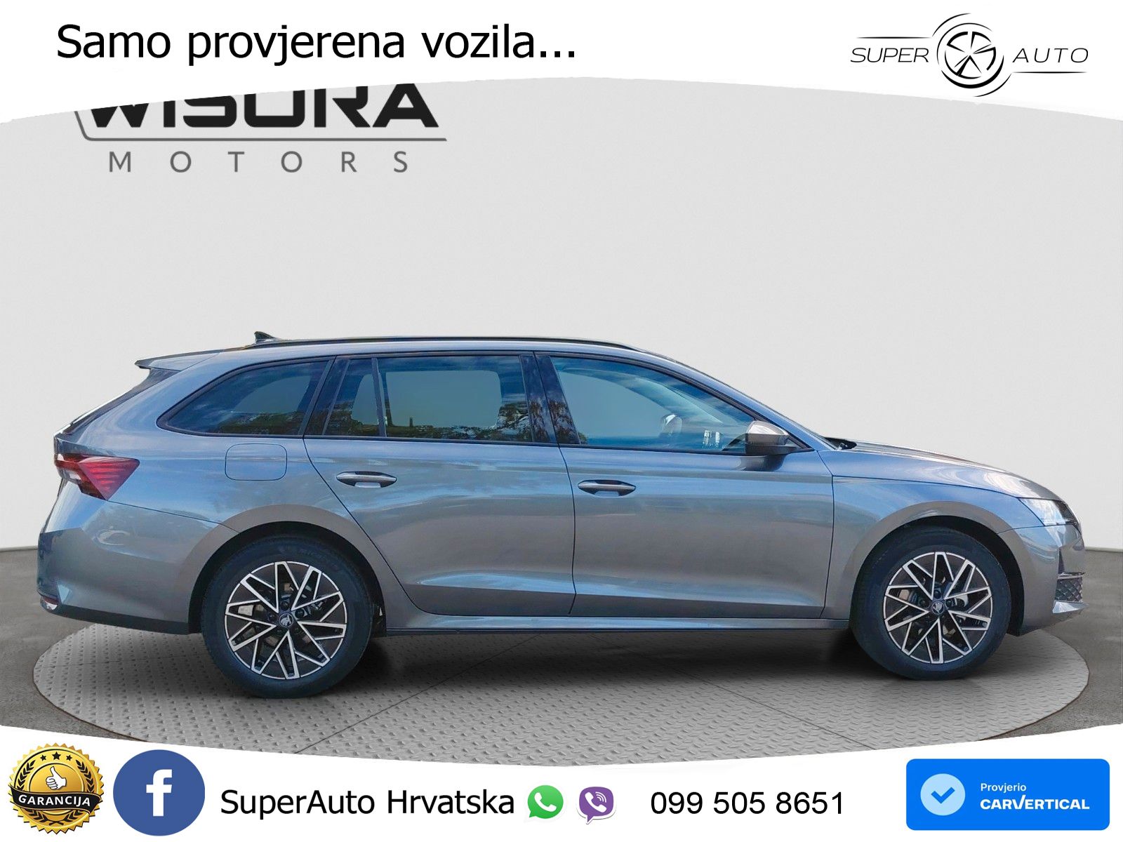 Škoda Octavia Combi 2.0 TDI (150 KS) DSG Selection LED+GR SJED+ACC