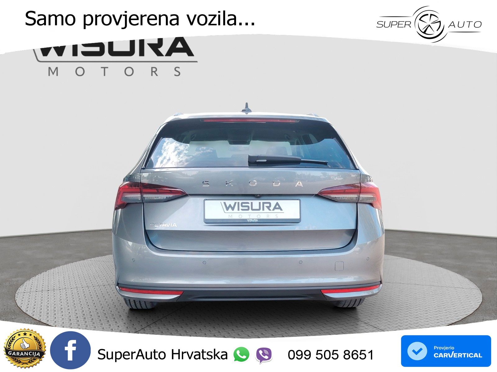 Škoda Octavia Combi 2.0 TDI (150 KS) DSG Selection LED+GR SJED+ACC