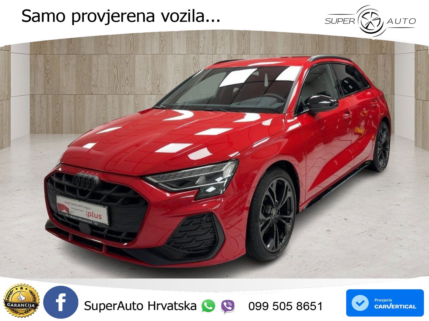 Audi A3 35 TFSI (150 KS) S tronic 2x S line LED+GR SJED+ACC