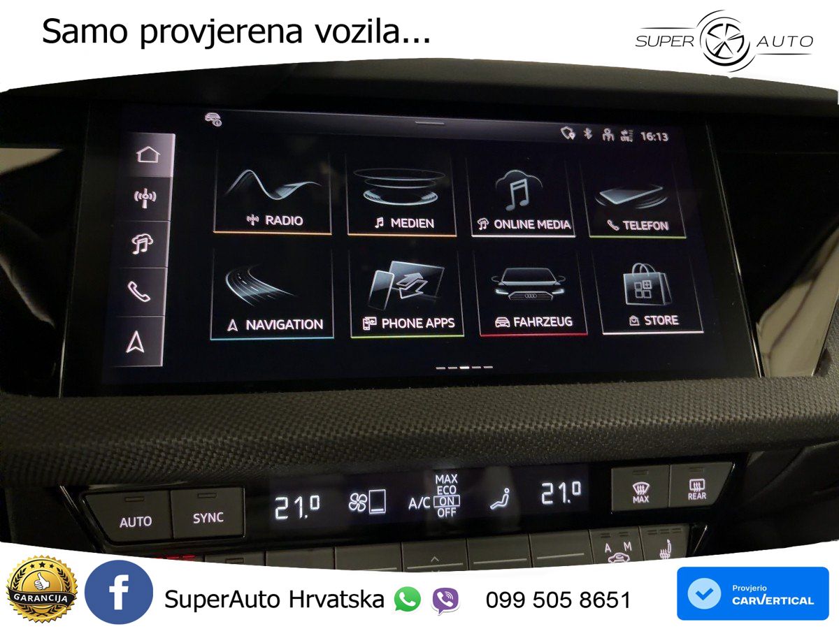 Audi A3 35 TFSI (150 KS) S tronic 2x S line LED+GR SJED+ACC