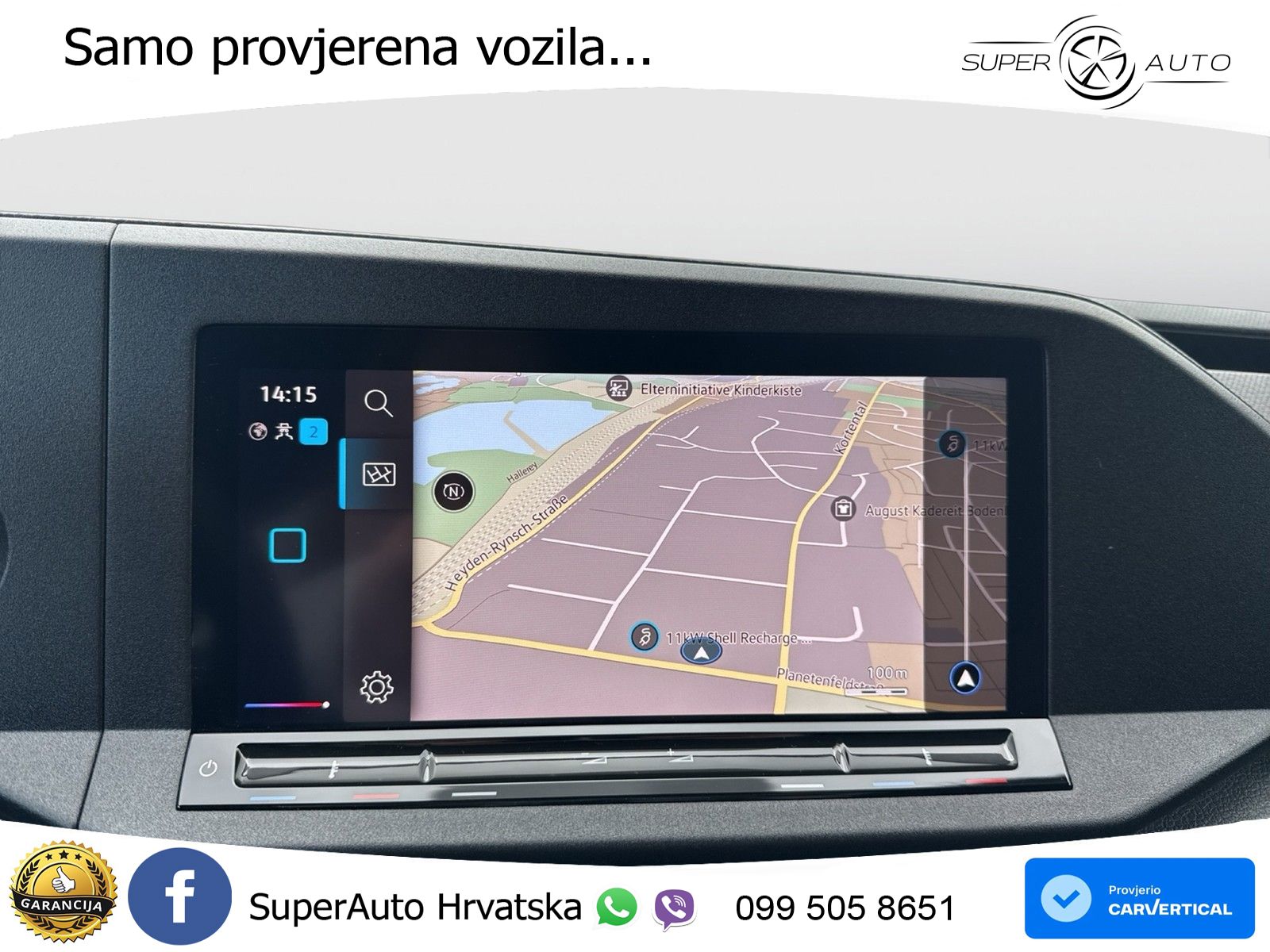 Volkswagen Caddy Maxi Cargo 2.0 Kasten CAM NAVI EINPARKH. 102 KS