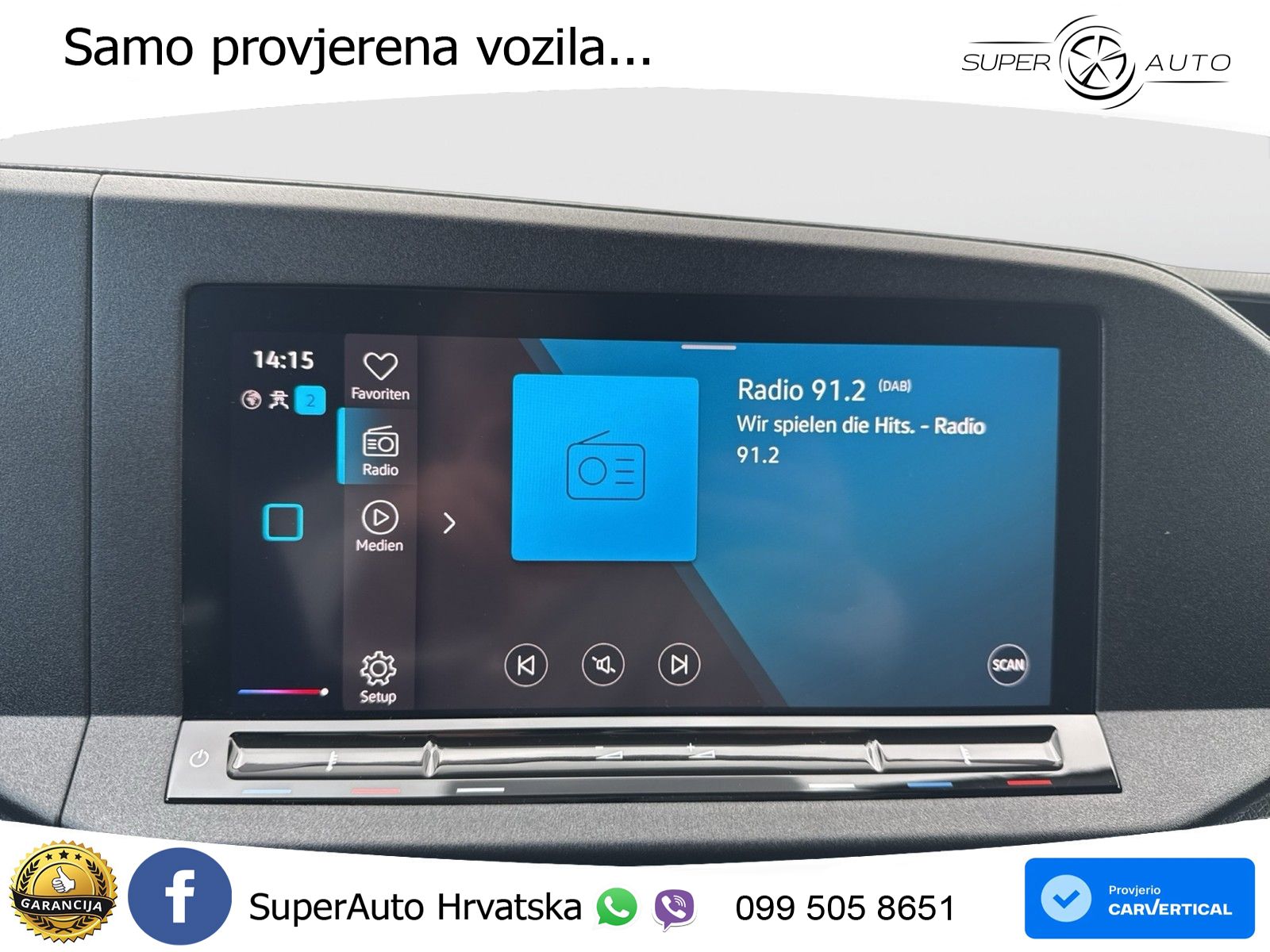 Volkswagen Caddy Maxi Cargo 2.0 Kasten CAM NAVI EINPARKH. 102 KS