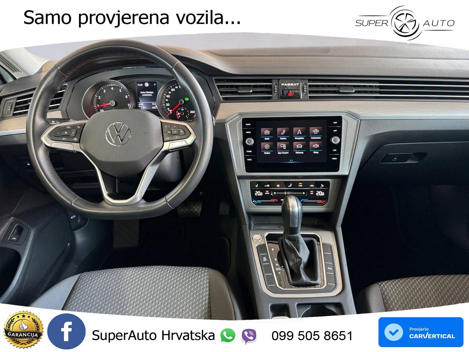 Volkswagen Passat Variant 1.5 TSI (150 KS) DSG ACT LED+GR SJED+ACC