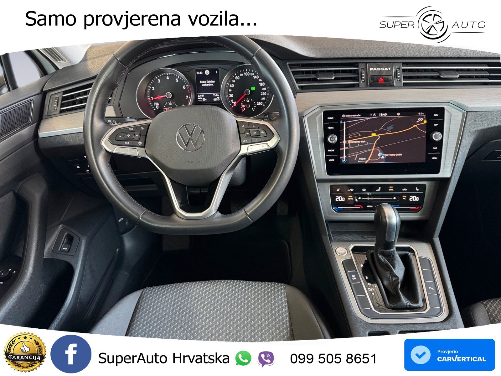 Volkswagen Passat Variant 1.5 TSI (150 KS) DSG ACT LED+GR SJED+ACC
