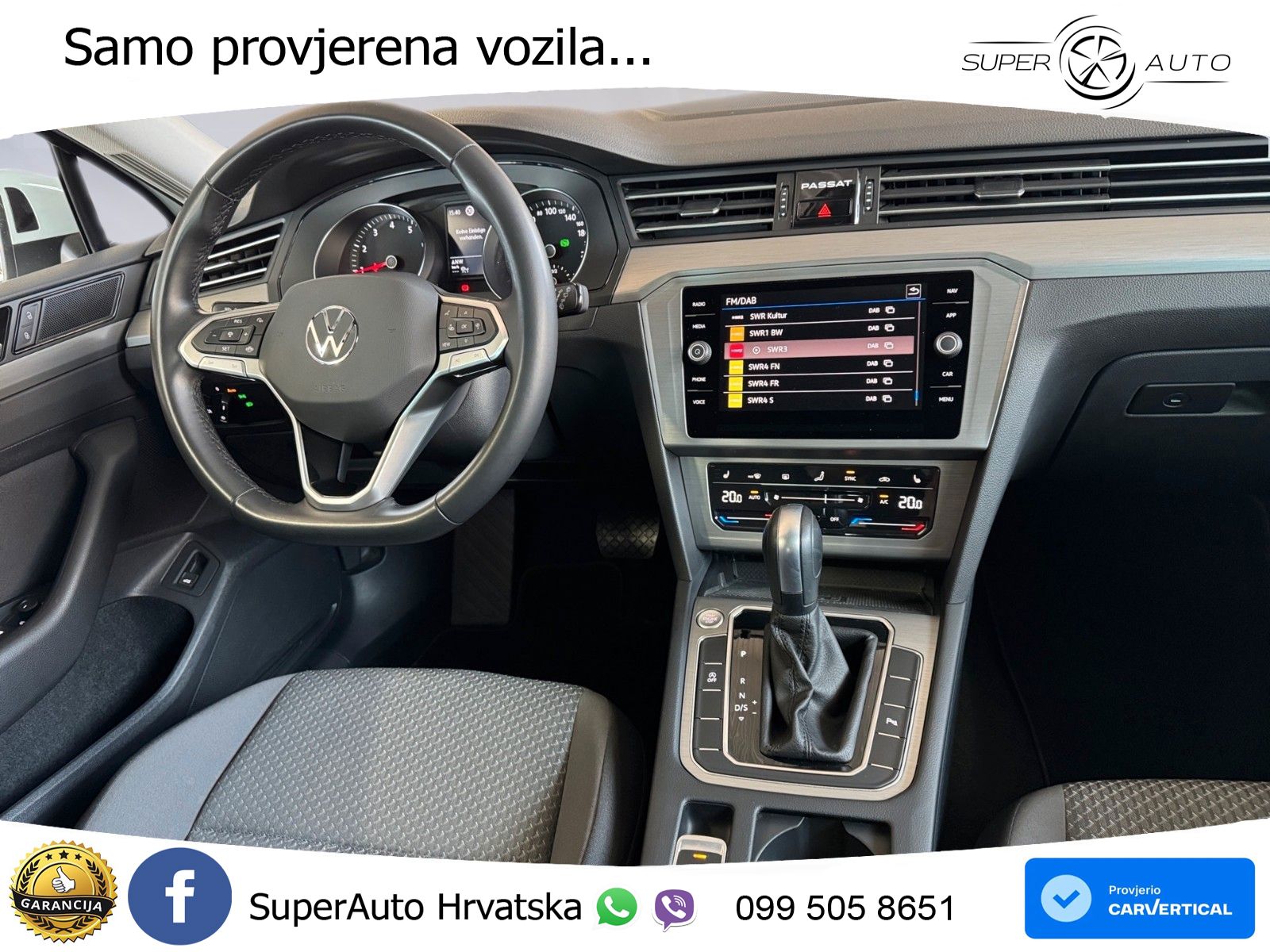 Volkswagen Passat Variant 1.5 TSI (150 KS) DSG ACT LED+GR SJED+ACC