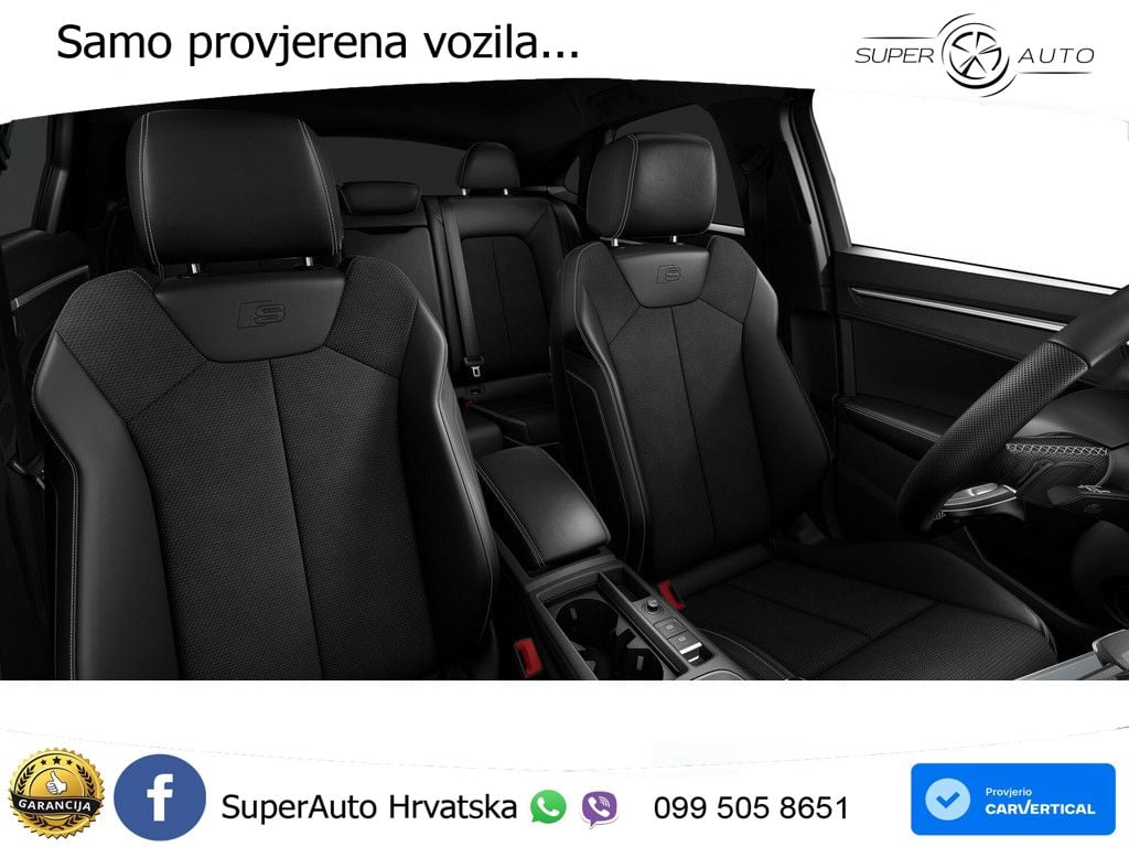 Audi Q3 Sportback 40 TDI (200 KS) quattro S tronic S line MATRIX+GR SJED+KAM