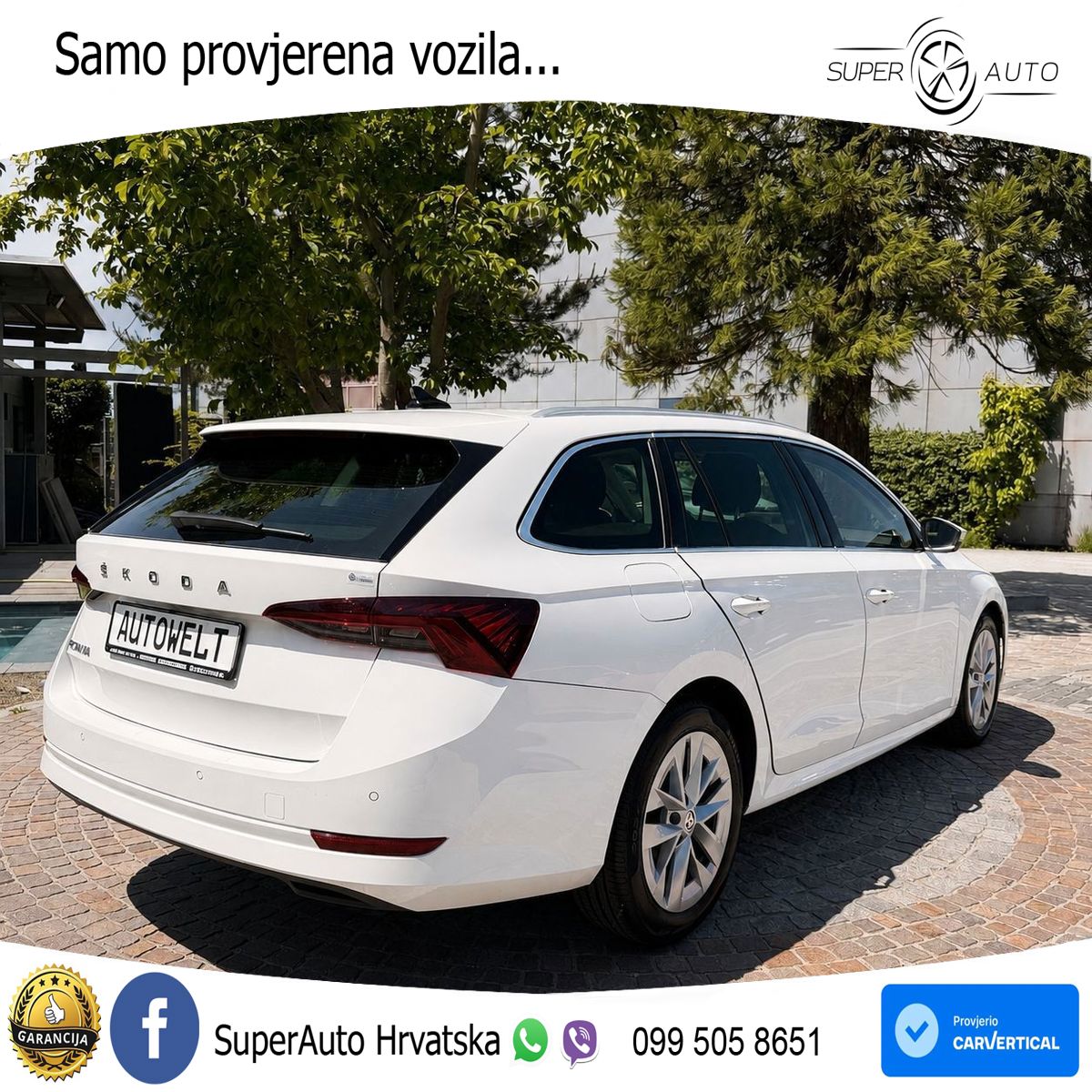 Škoda Octavia Combi 2.0 TDI (150 KS) DSG LED+GR SJED+ACC