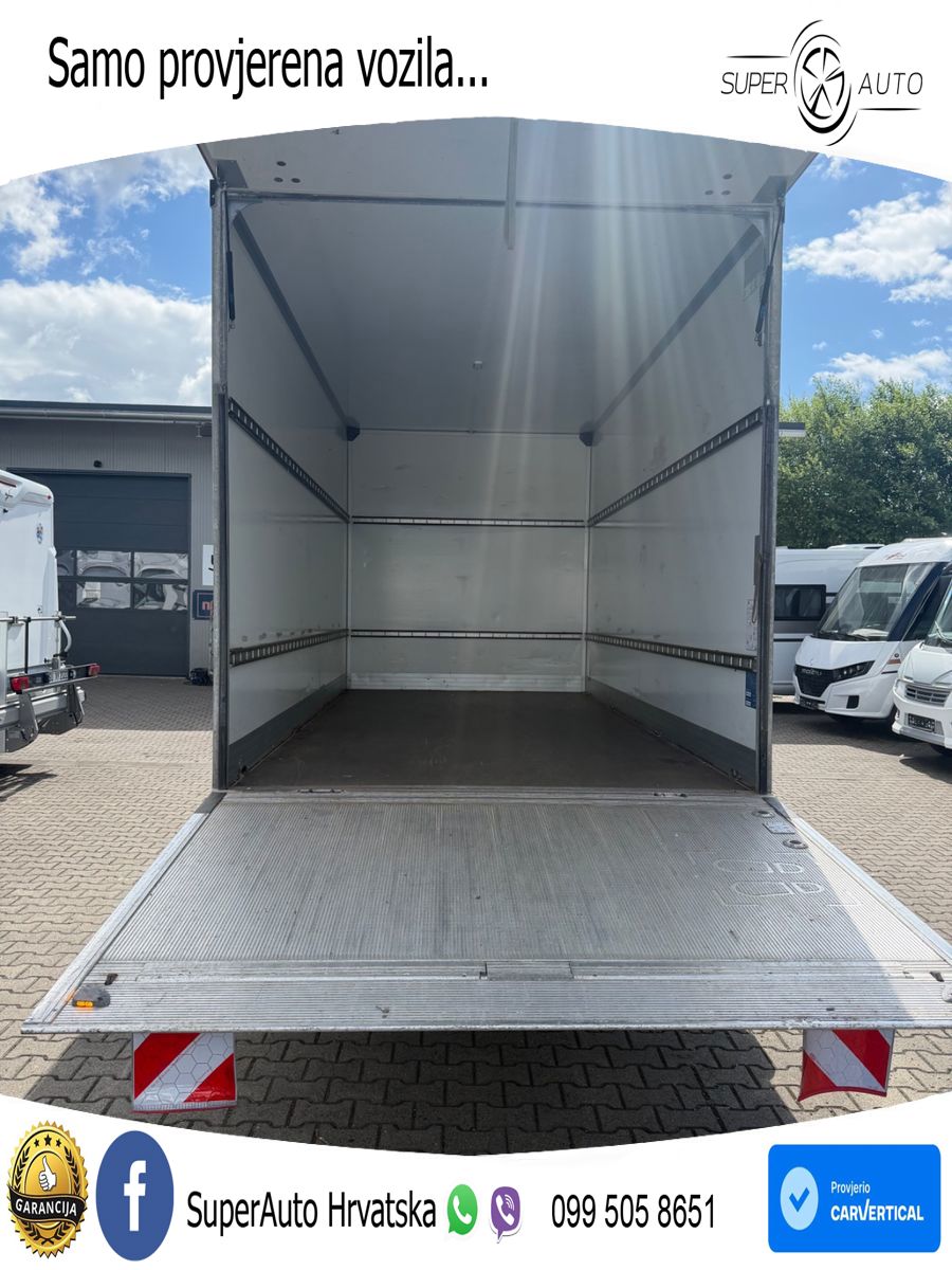 Volkswagen Crafter Koffer Lang LBW Klima Navi 140 KS