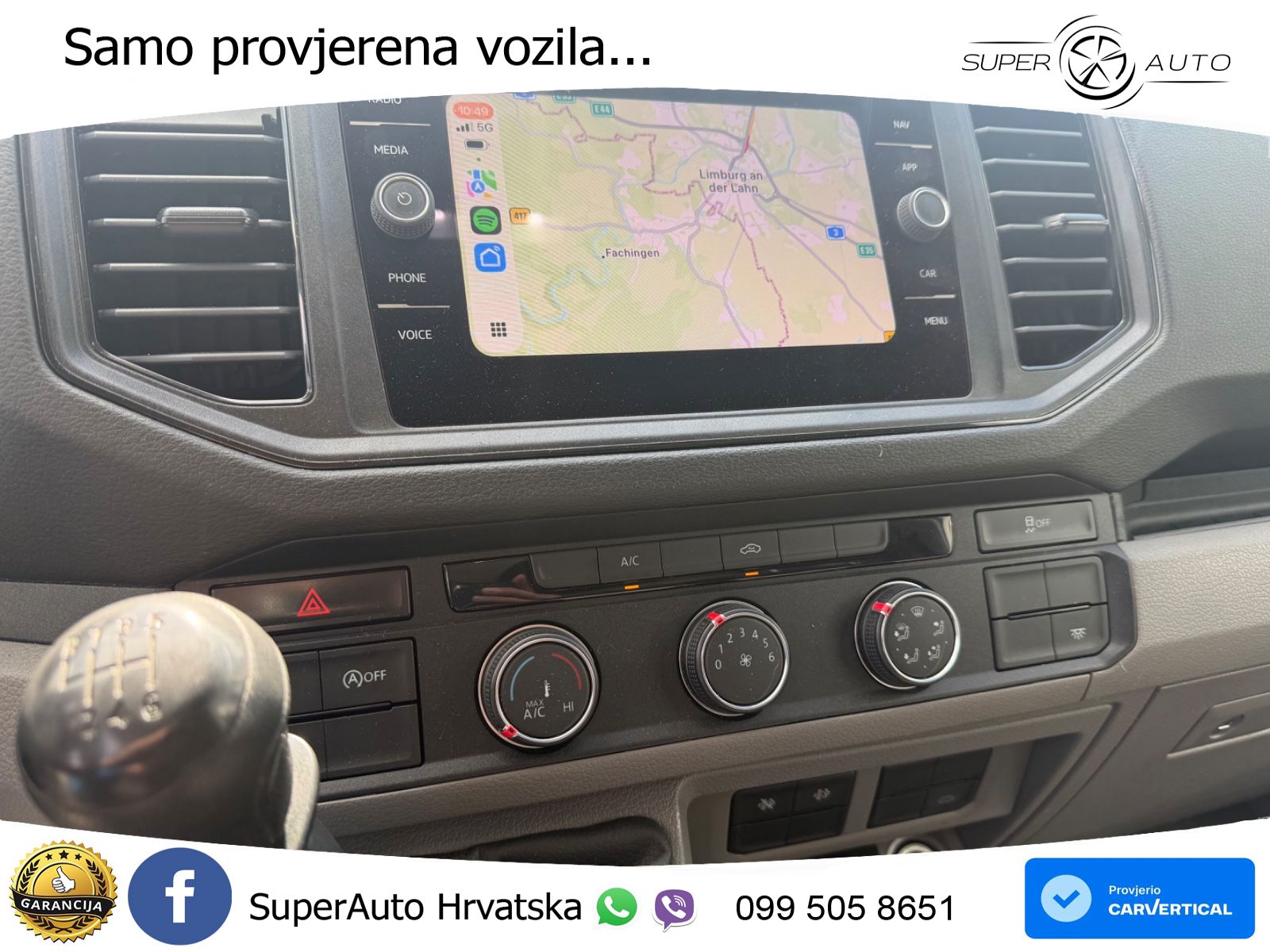 Volkswagen Crafter Koffer Lang LBW Klima Navi 140 KS