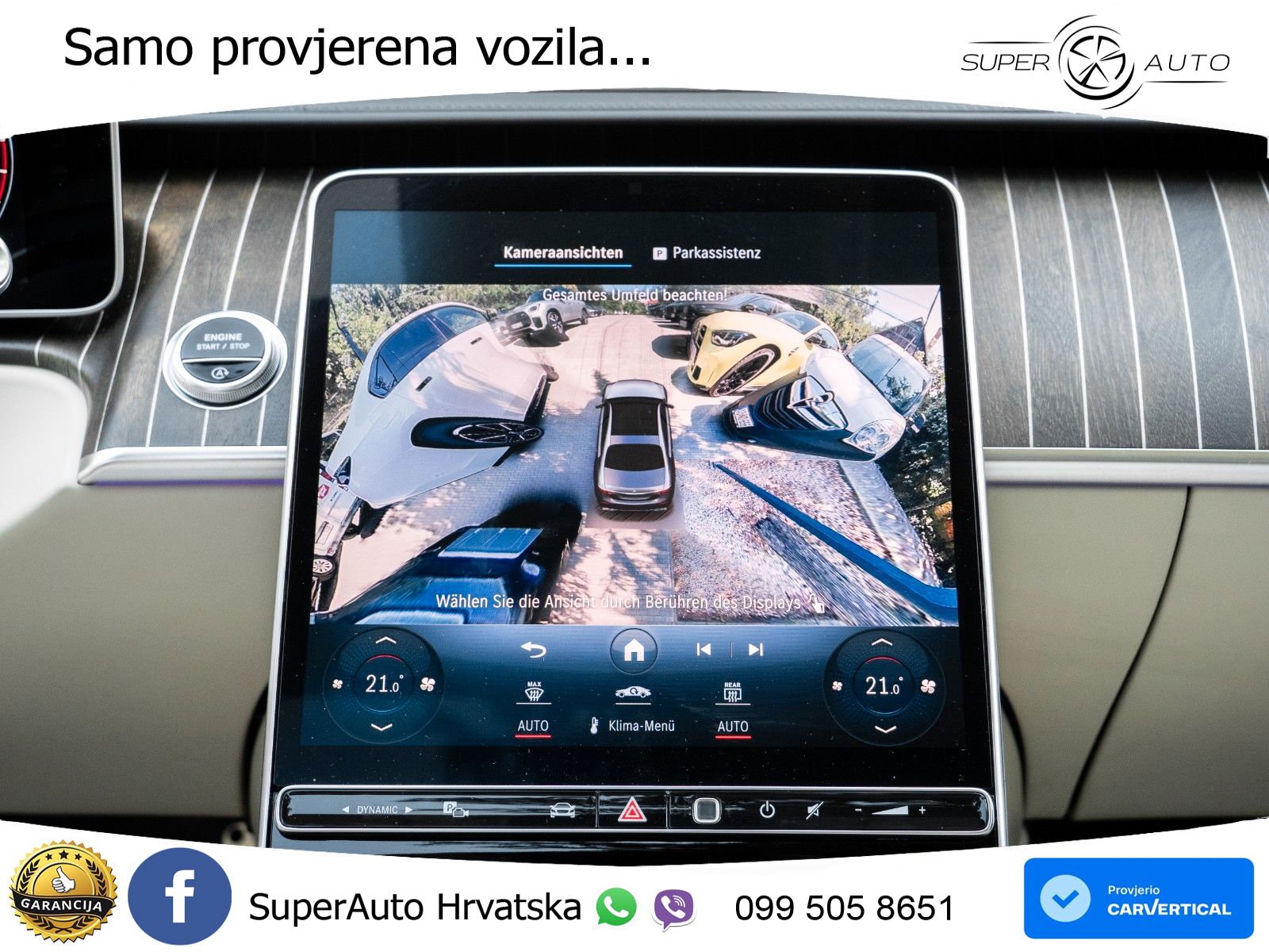 Mercedes S 580 V8 (503 KS) EQ Boost 4MATIC 9G-TRONIC Exclusive ACC+HEAD+4xGR SJED+360+PANO