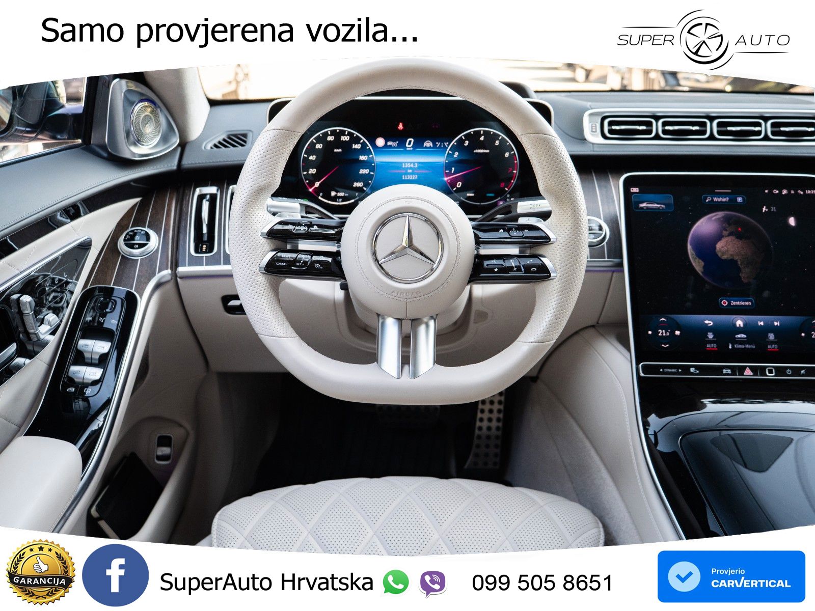Mercedes S 580 V8 (503 KS) EQ Boost 4MATIC 9G-TRONIC Exclusive ACC+HEAD+4xGR SJED+360+PANO