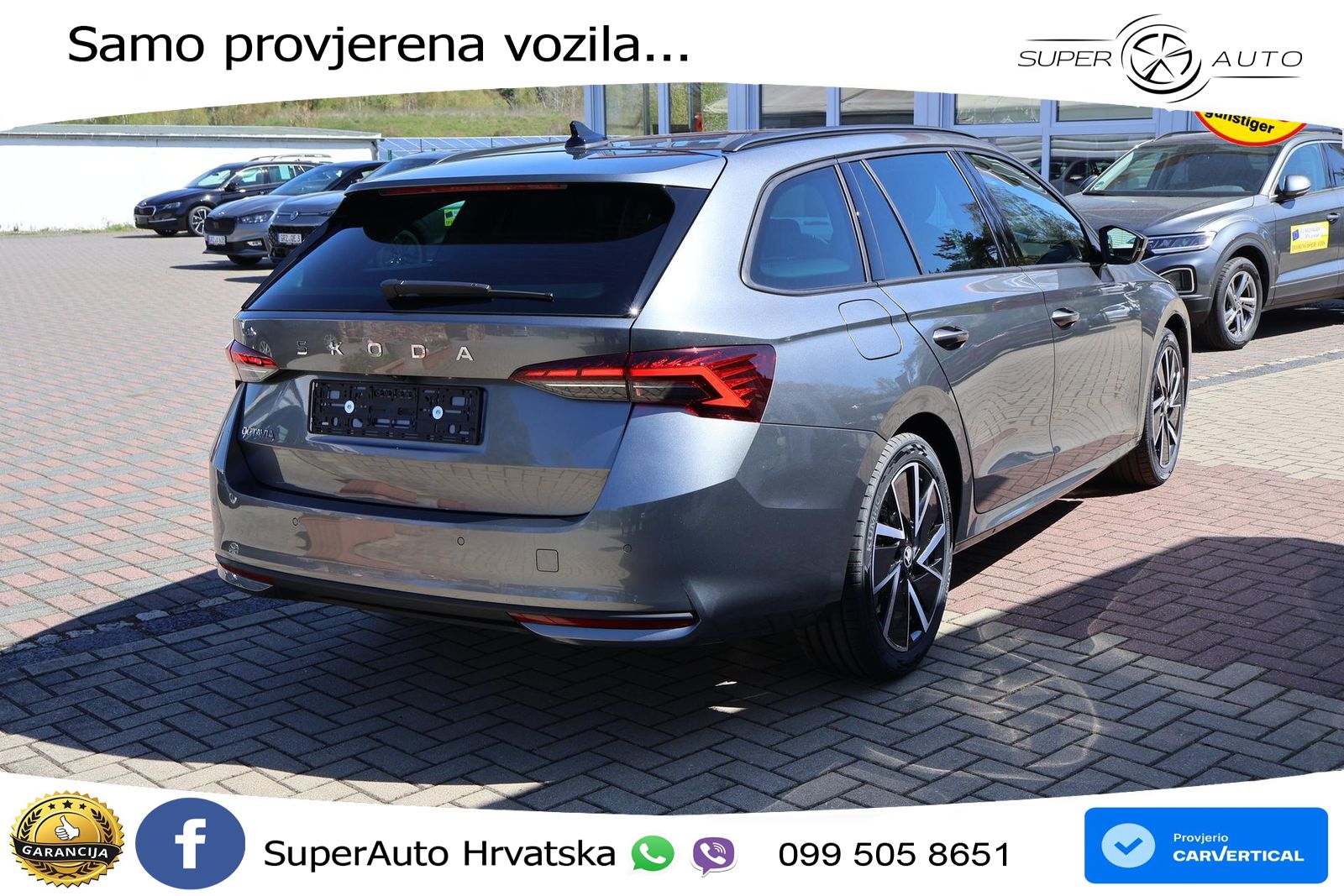 Škoda Octavia Combi 1.5 TSI (150 KS) LED+GR SJED+ACC