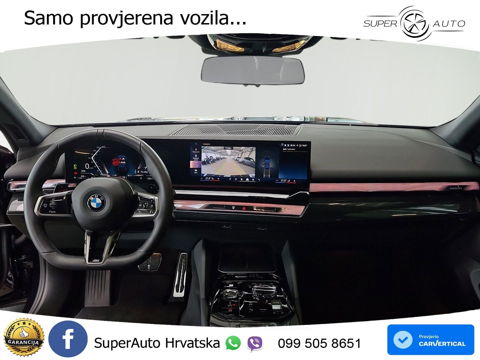 BMW 520i (208 KS) Steptronic M Sport LED+GR SJED+ACC