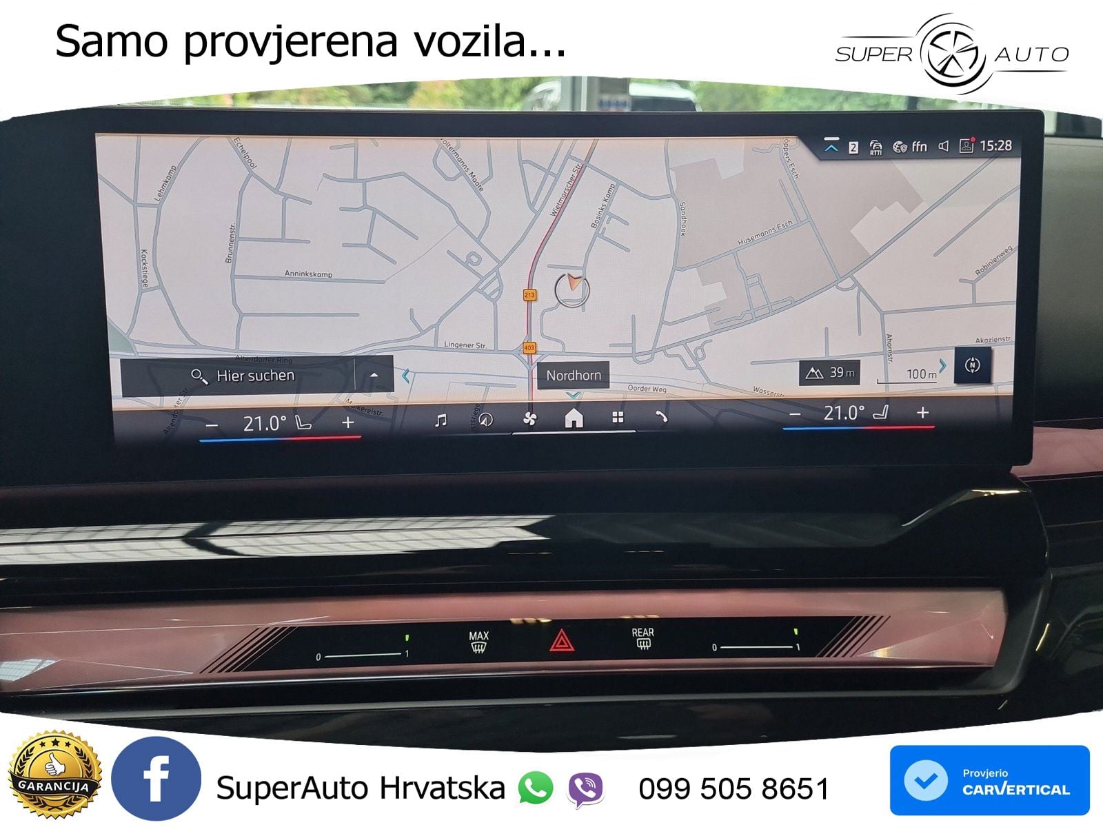 BMW 520i (208 KS) Steptronic M Sport LED+GR SJED+ACC