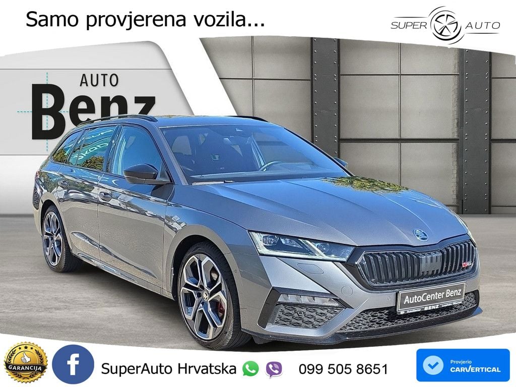 Škoda Octavia Combi RS 2.0 TDI (200 KS) 4x4 DSG MATRIX+GR SJED+KAM