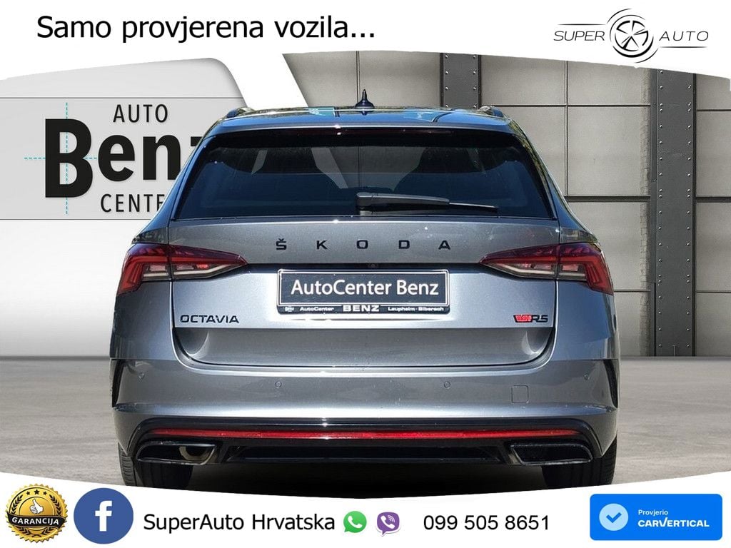 Škoda Octavia Combi RS 2.0 TDI (200 KS) 4x4 DSG MATRIX+GR SJED+KAM