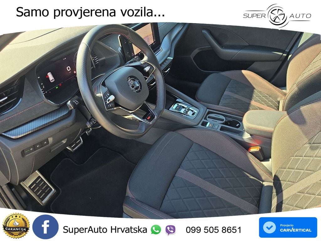 Škoda Octavia Combi RS 2.0 TDI (200 KS) 4x4 DSG MATRIX+GR SJED+KAM