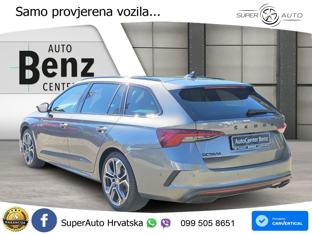 Škoda Octavia Combi RS 2.0 TDI (200 KS) 4x4 DSG MATRIX+GR SJED+KAM