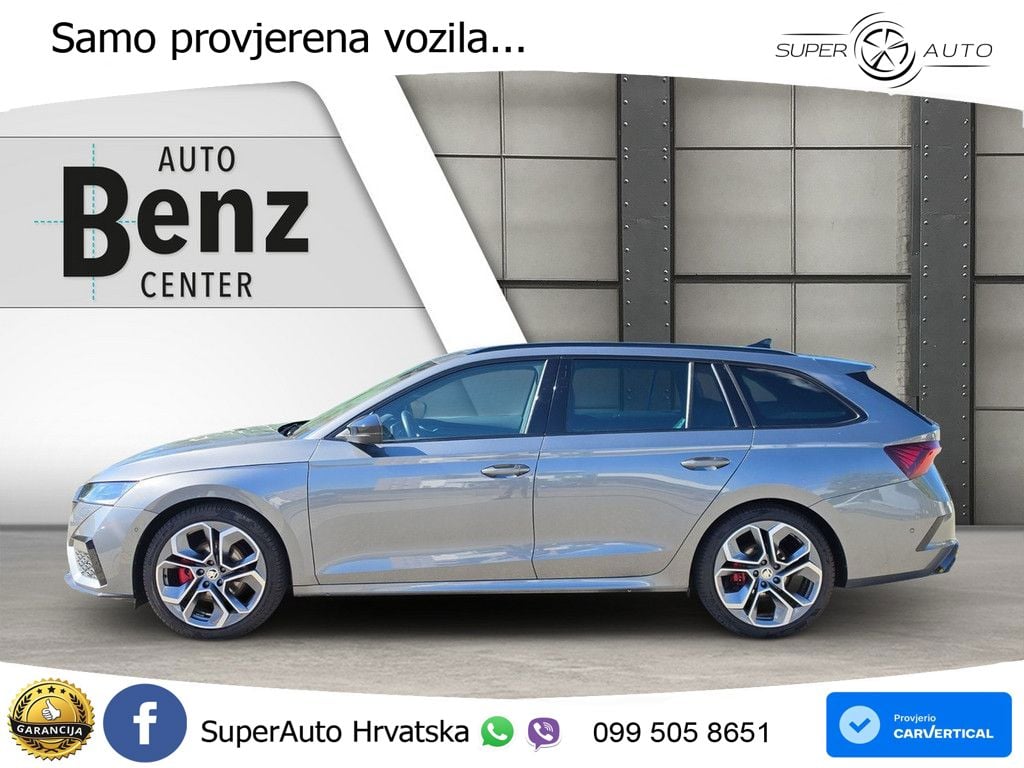 Škoda Octavia Combi RS 2.0 TDI (200 KS) 4x4 DSG MATRIX+GR SJED+KAM
