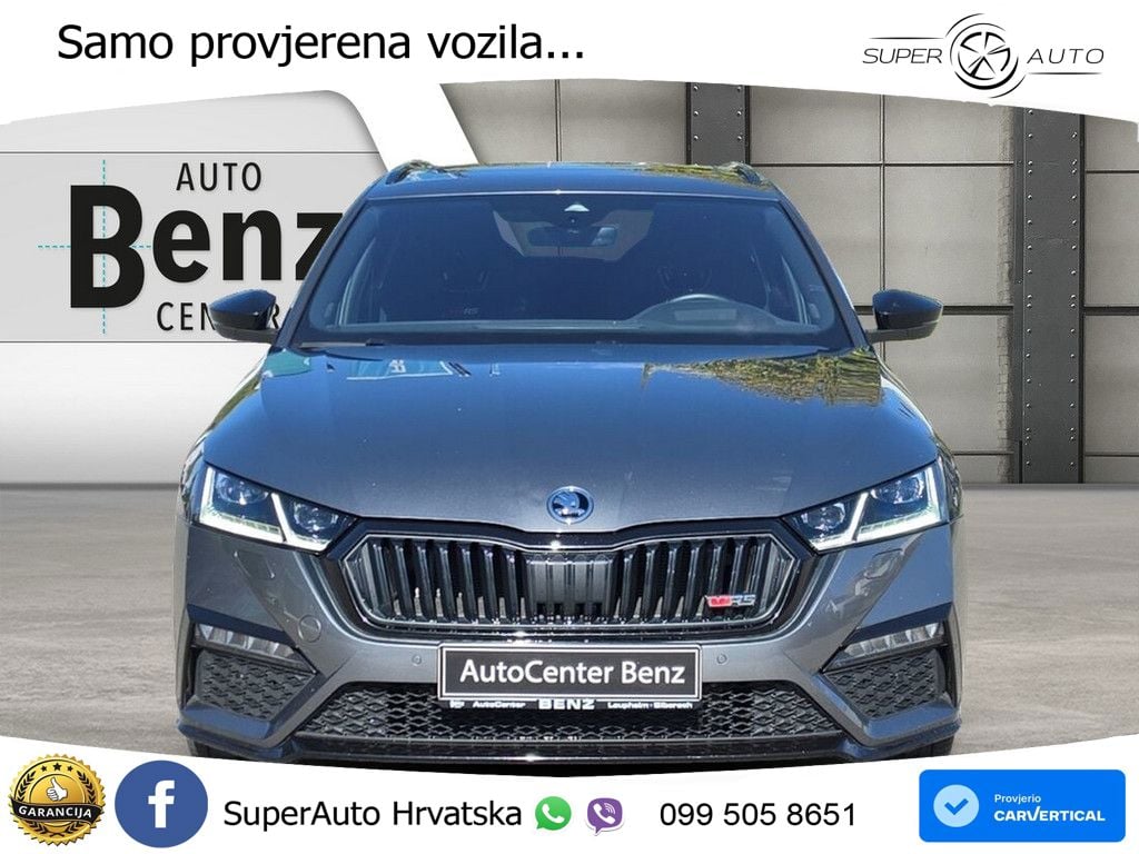Škoda Octavia Combi RS 2.0 TDI (200 KS) 4x4 DSG MATRIX+GR SJED+KAM