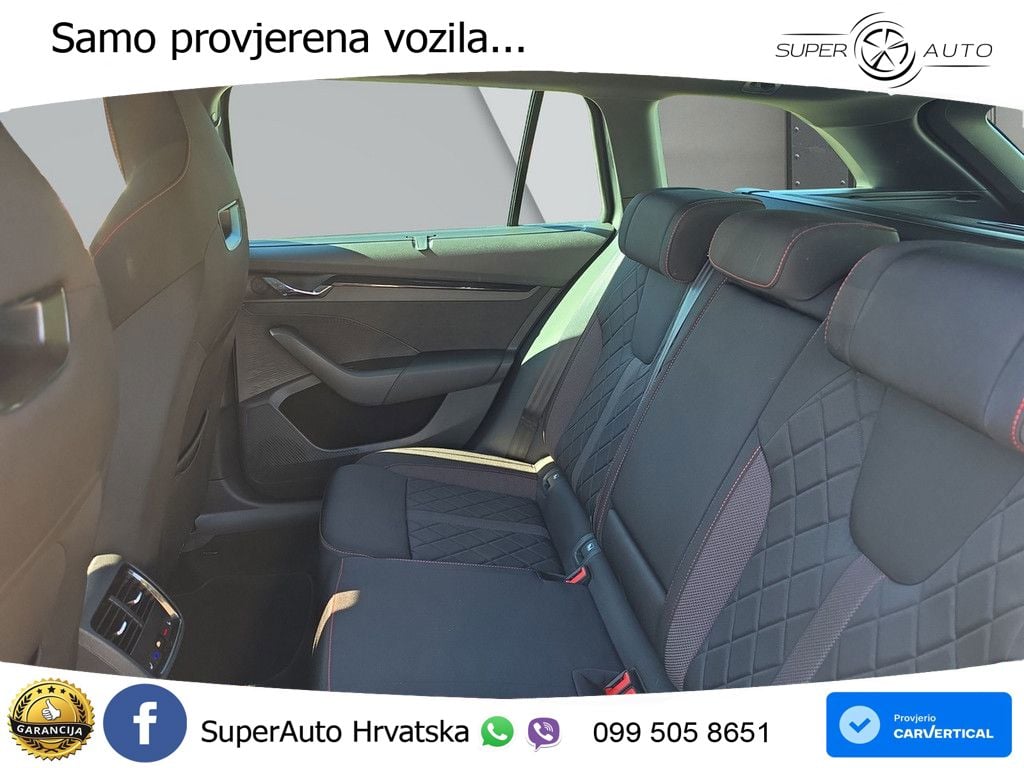 Škoda Octavia Combi RS 2.0 TDI (200 KS) 4x4 DSG MATRIX+GR SJED+KAM