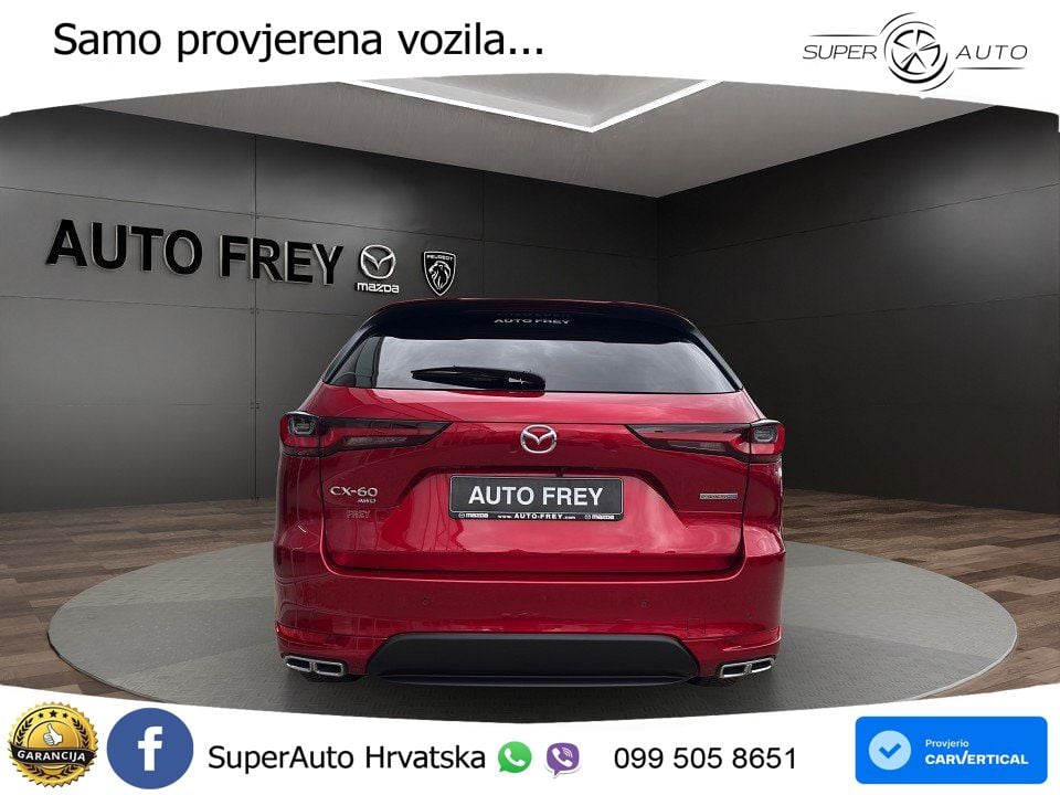Mazda CX-60 2.5 e-Skyactiv (328 KS) AWD Automatic MATRIX+GR SJED+KAM