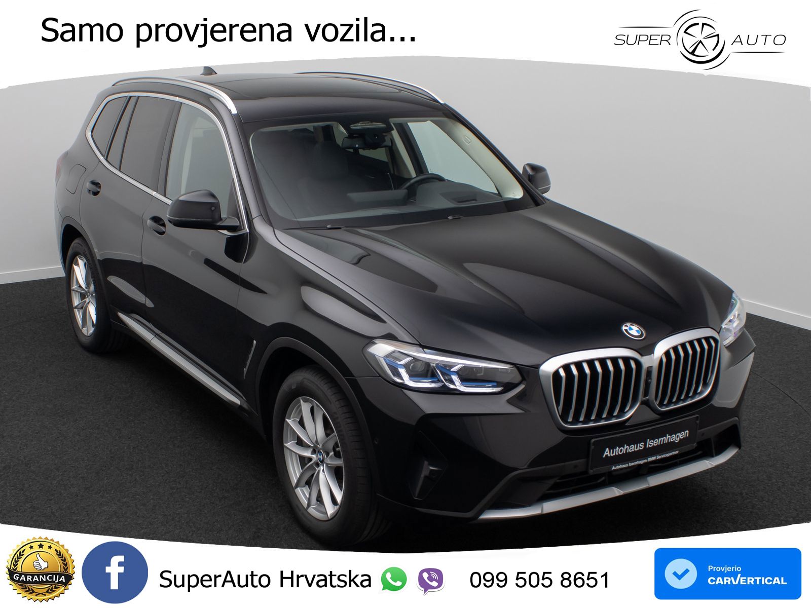 BMW X3 30d xDrive Steptronic LED+GR SJED+ACC