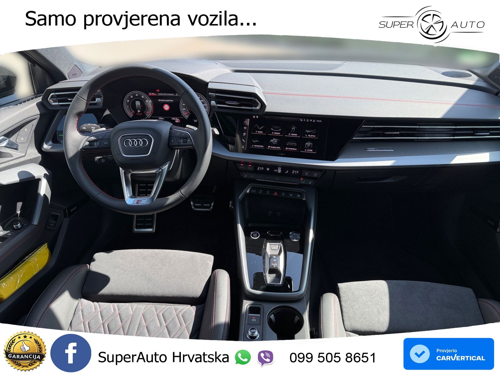 Audi A3 35 TFSI (150 KS) S tronic S line LED+GR SJED+ACC