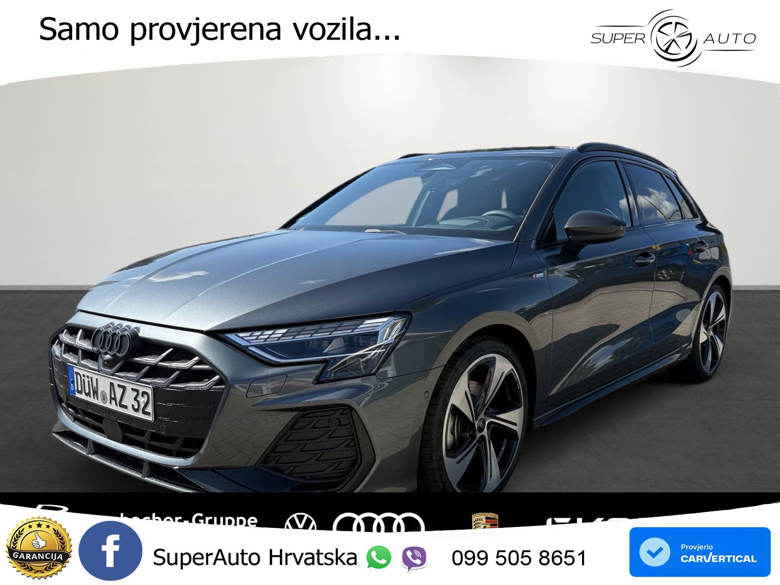 Audi A3 35 TFSI (150 KS) S tronic S line LED+GR SJED+ACC