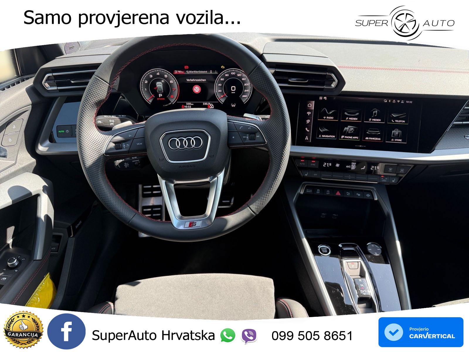 Audi A3 35 TFSI (150 KS) S tronic S line LED+GR SJED+ACC