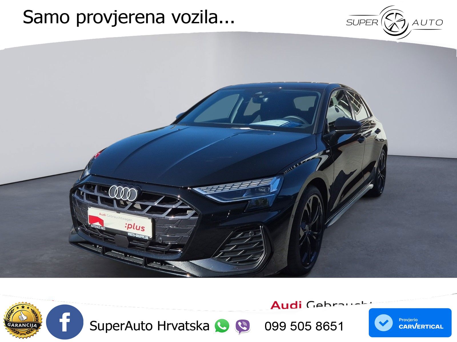 Audi A3 35 TFSI (150 KS) S tronic S line LED+GR SJED+ACC