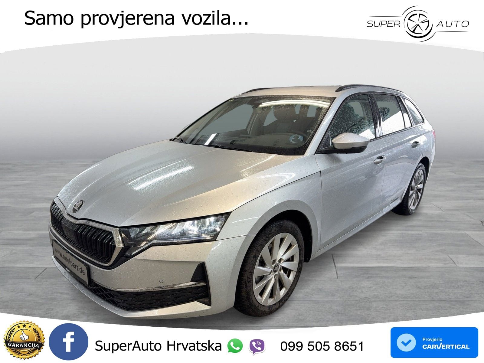 Škoda Octavia Combi 2.0 TDI (150 KS) DSG Selection LED+GR SJED+ACC