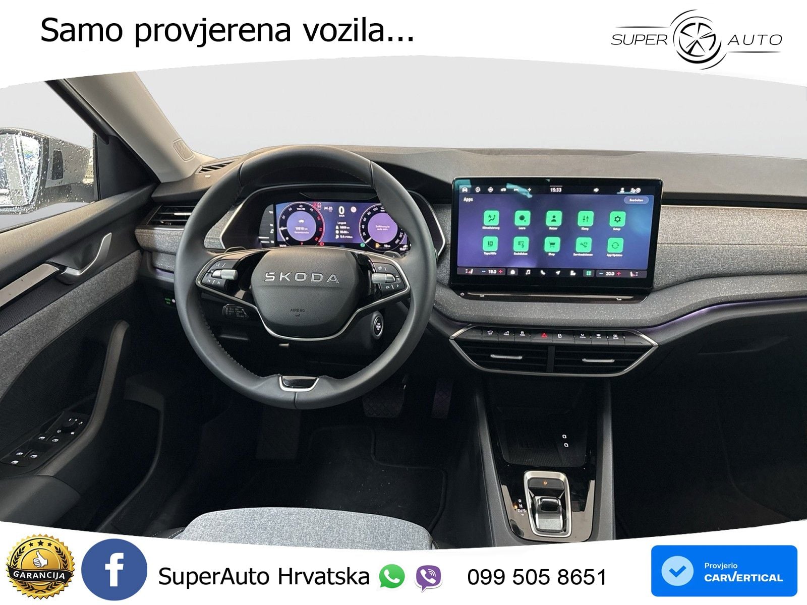 Škoda Octavia Combi 2.0 TDI (150 KS) DSG Selection LED+GR SJED+ACC
