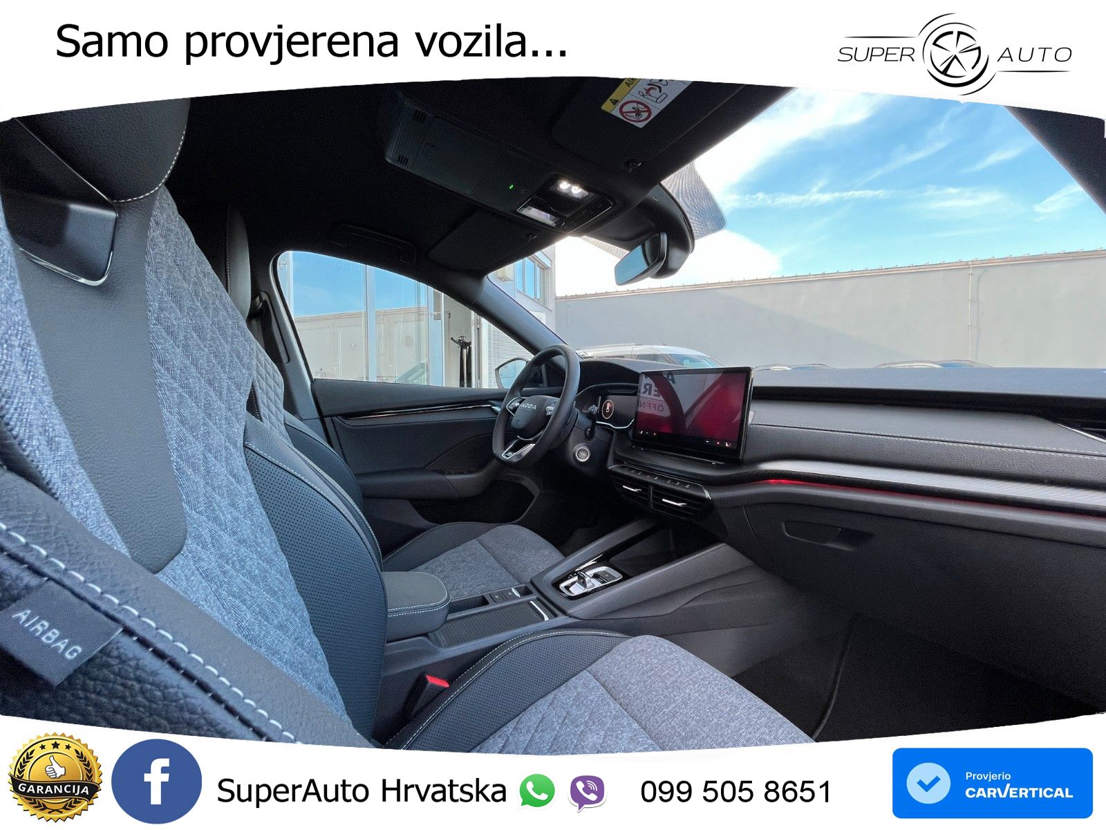 Škoda Octavia Combi 1.5 TSI (150 KS) DSG SportLine LED+GR SJED+ACC
