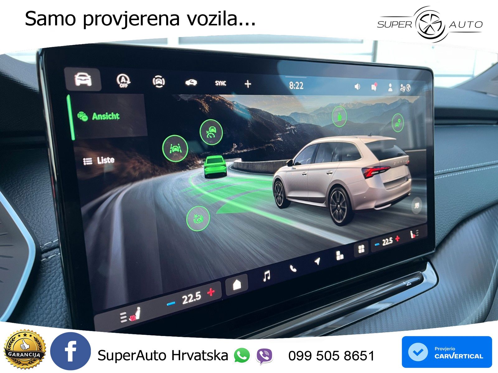 Škoda Octavia Combi 1.5 TSI (150 KS) DSG SportLine LED+GR SJED+ACC