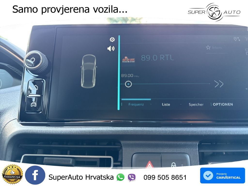 Peugeot Partner E-PARTNER XL Elektro 100kW Automatik Lad 84 KS