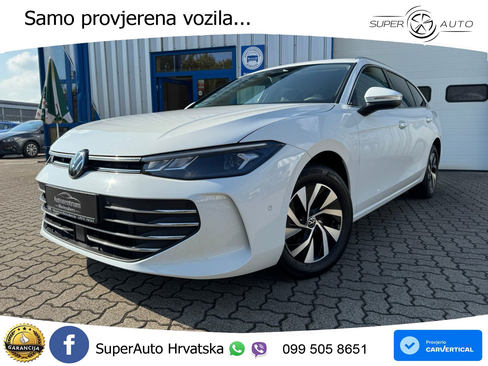 Volkswagen Passat Variant 1.5 eTSI (150 KS) DSG Business LED+GR SJED+ACC