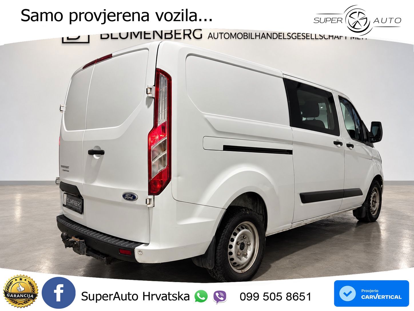 Ford Transit Custom 300 L2 Trend *6-Sitzer,Tempomat* 105 KS