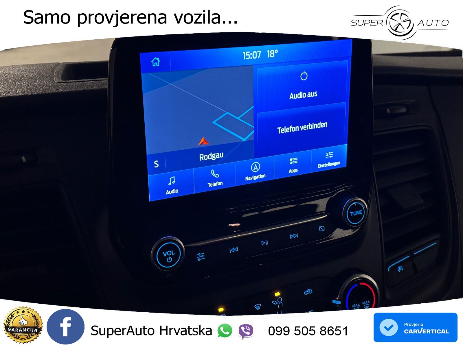 Ford Transit Custom 300 L2 Trend *6-Sitzer,Tempomat* 105 KS