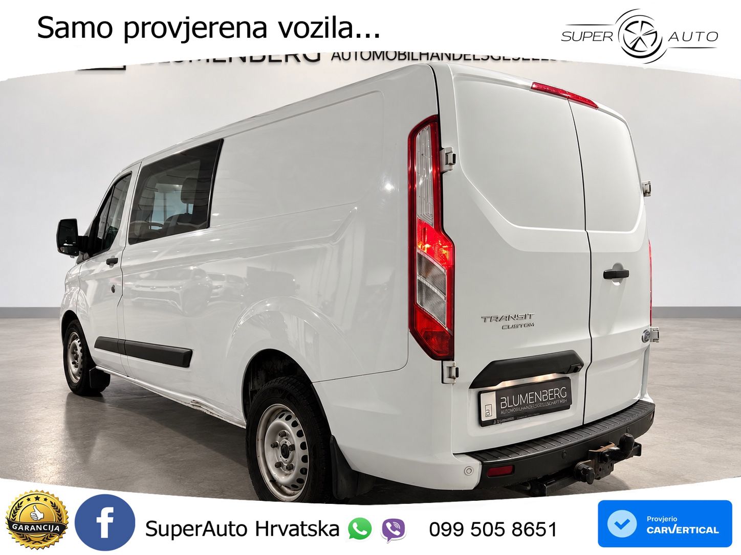 Ford Transit Custom 300 L2 Trend *6-Sitzer,Tempomat* 105 KS
