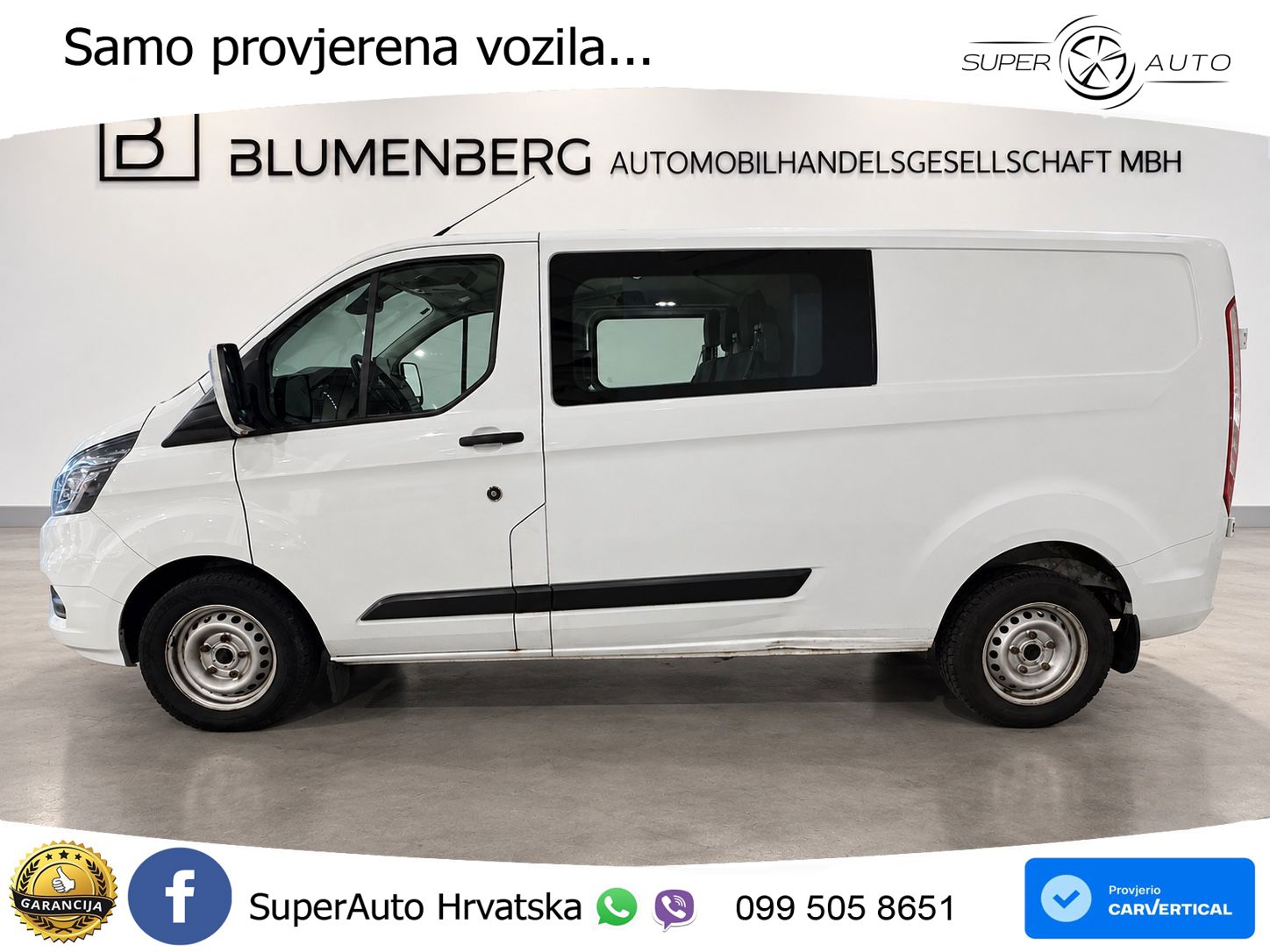 Ford Transit Custom 300 L2 Trend *6-Sitzer,Tempomat* 105 KS