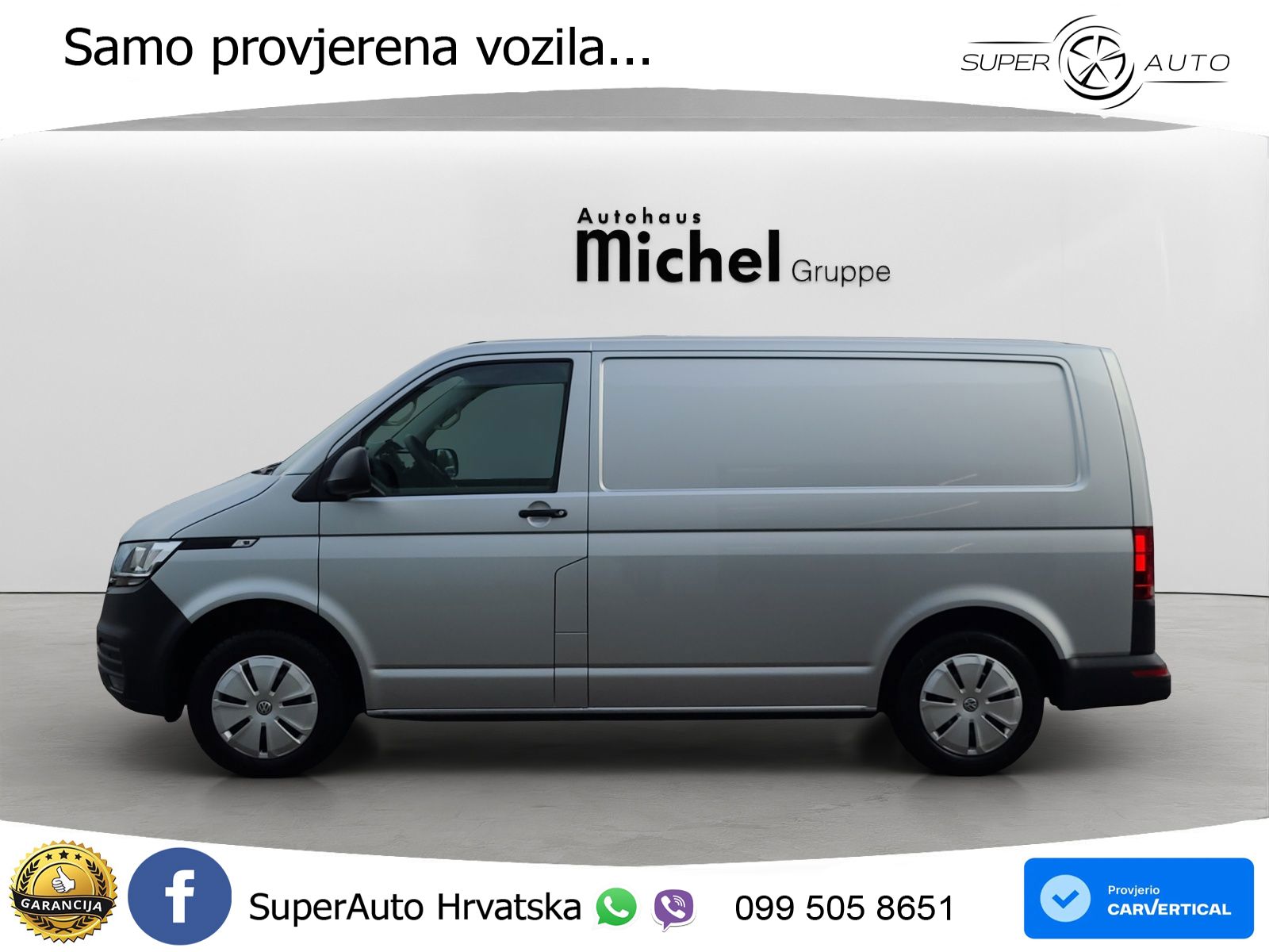 Volkswagen T6 Transporter Kasten 6.1 TDI Standheizung Navi 110 KS